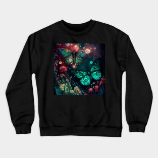 Butterfly Magic Perfect for decorating laptops, water bottles, journals, and more. Crewneck Sweatshirt